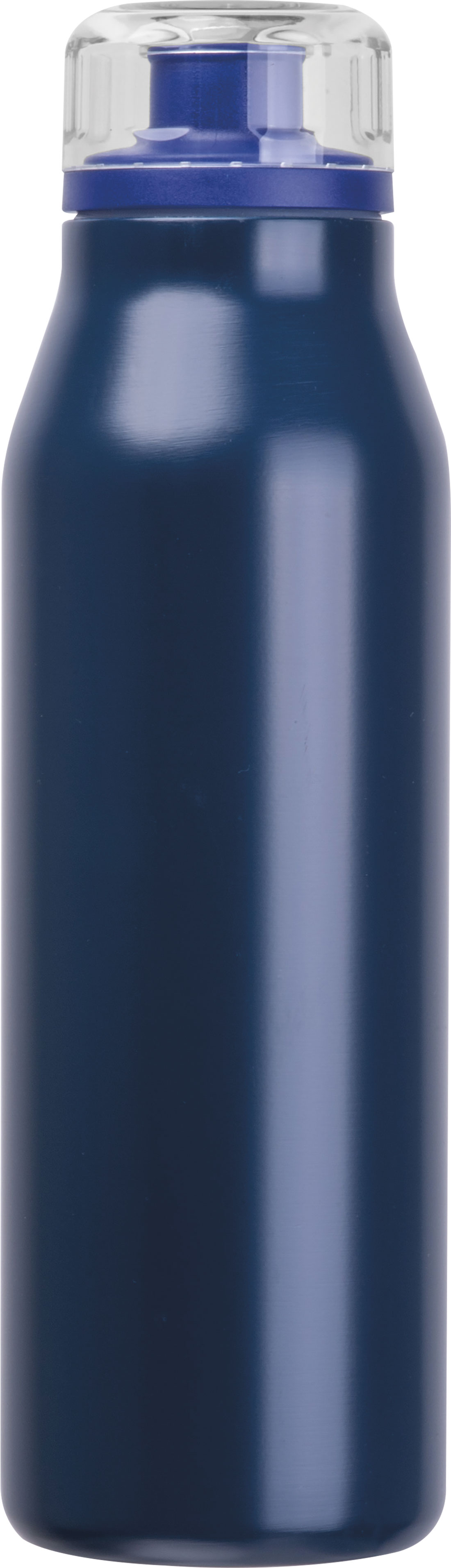 Butelka termiczna stalowa z recyklingu GRAND HAVEN MoLu 640 ml Granatowy 534944 (4)
