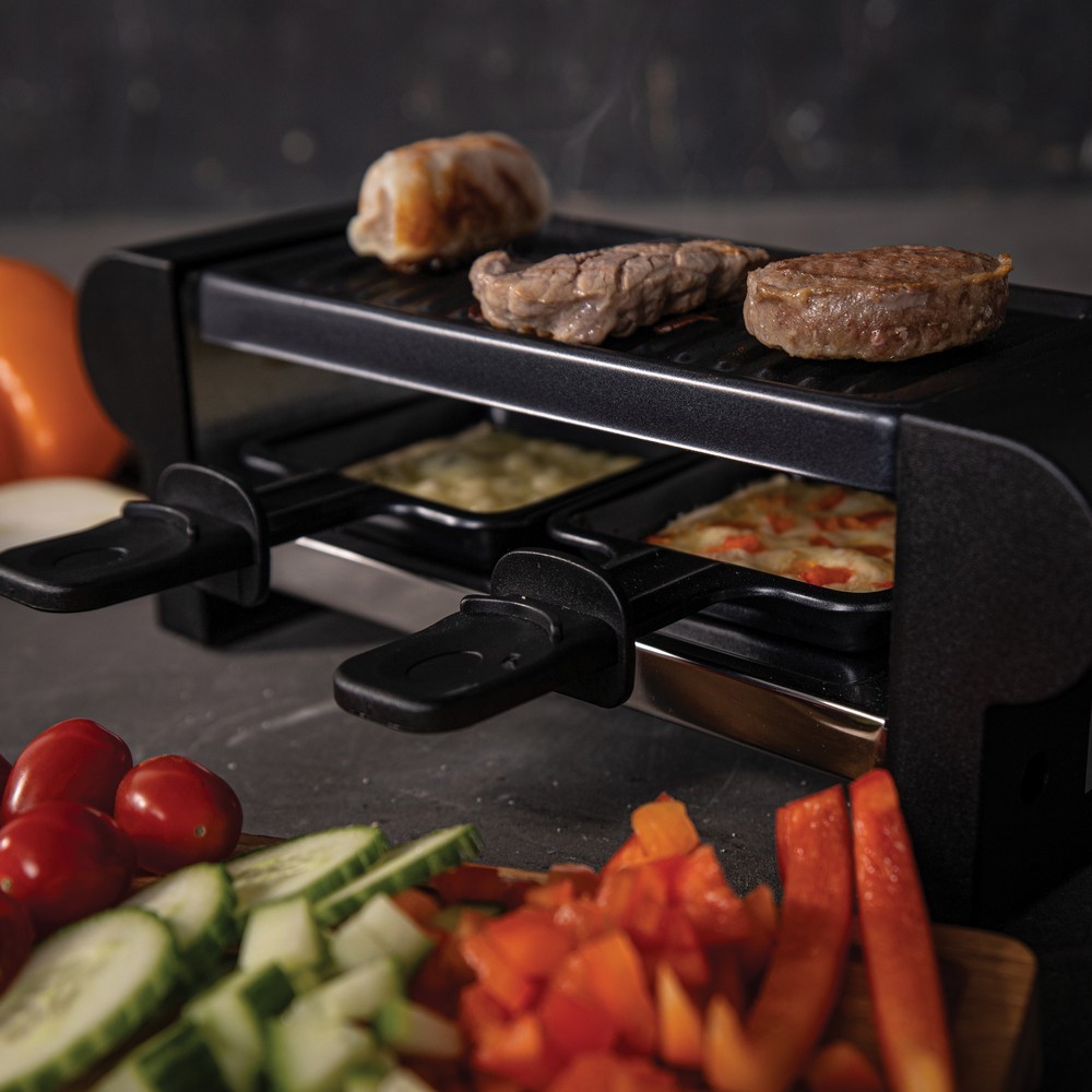 Grill elektryczny BOSKA Raclette Mini Czarny VSB15-03 (8)
