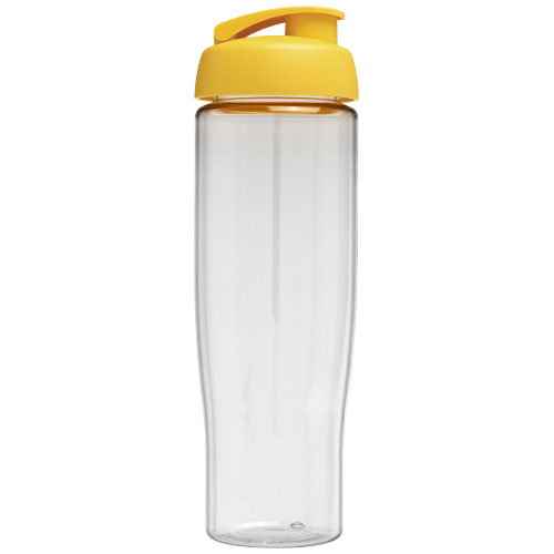 Bidon H2O Tempo® o pojemności 700 ml z wieczkiem zaciskowym Przezroczysty-Żółty 21004010 (3)