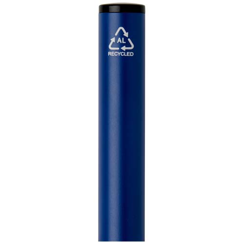 Verton - długopis obrotowy z aluminium z recyklingu, z etui (niebieski wkład) Oceaniczny niebieski 10733155 (3)