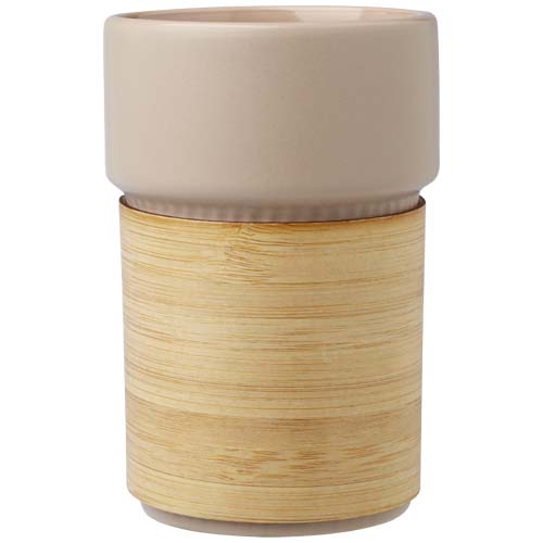 Fika kubek 340 ml z bambusową osłoną Owsianka 10080907 (2)