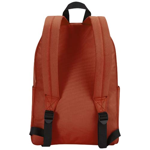 Byron plecak na 14-calowego laptopa o pojemności 16 l z recyklingu z certyfikatem GRS Ceglasty 13009632 (3)