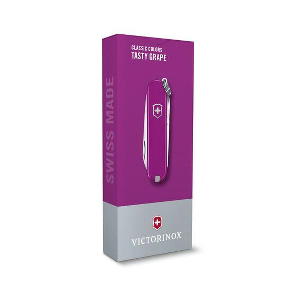 Scyzoryk Classic SD transparentny Victorinox Fioletowy 0622352G12 (3)