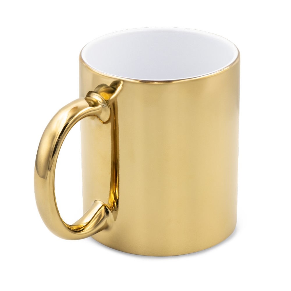 Kubek ceramiczny 350 ml | Yillka Złoty VA070-24 