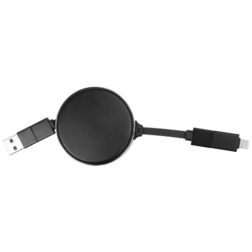 SCX.design C42 kabel zwijany 4 w 1 o mocy 65 W  Czarny 1PX23690 (2)