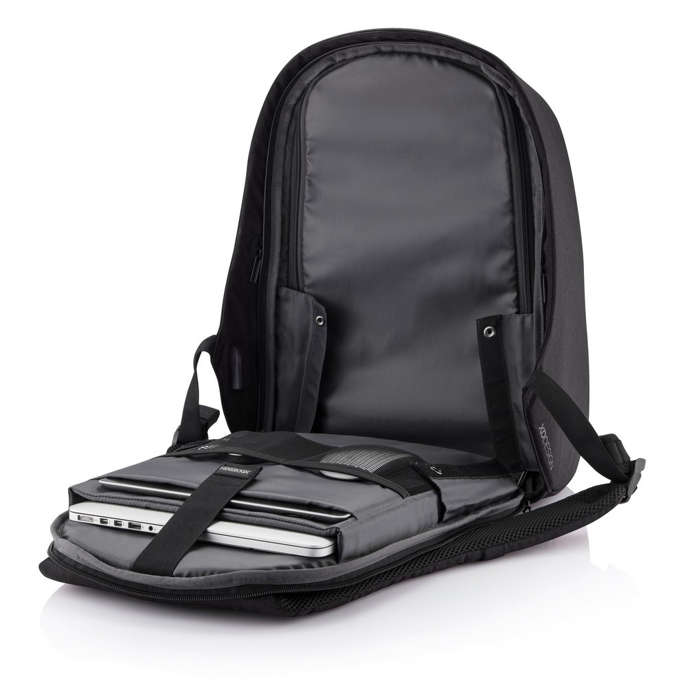 Bobby Hero Regular plecak chroniący przed kieszonkowcami Szary P705.291 (2)