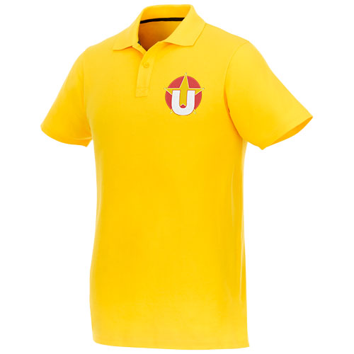 Helios - koszulka męska polo z krótkim rękawem Żółty 38106100 (1)