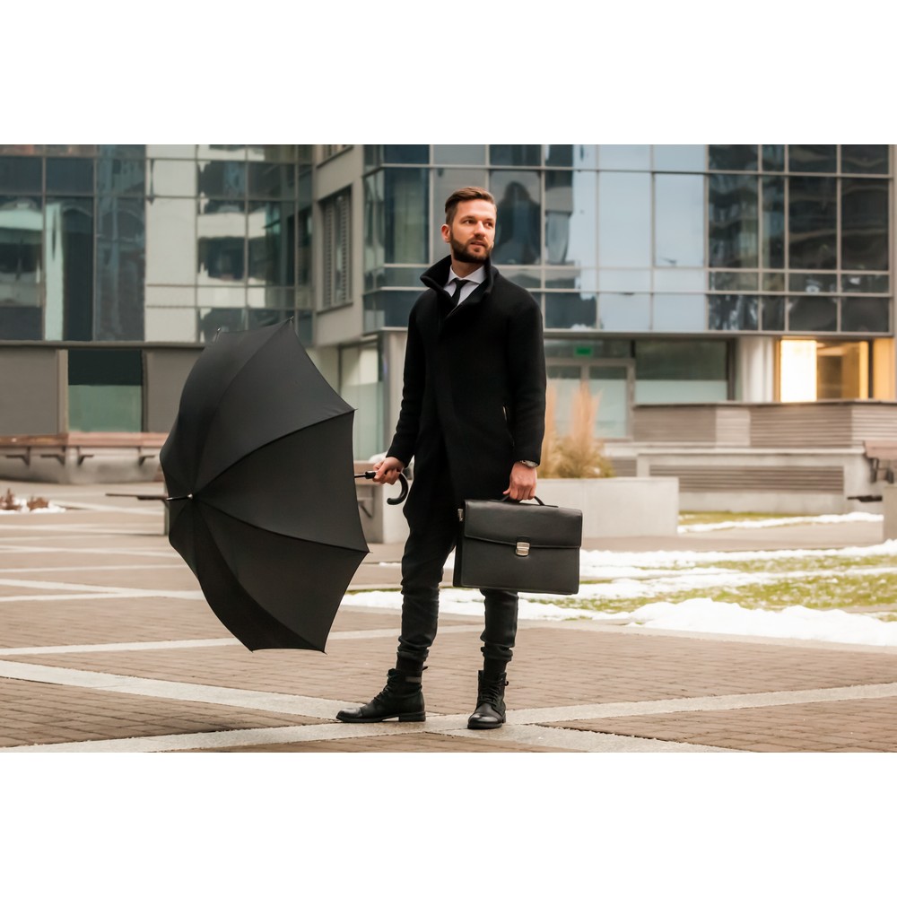 Parasol automatyczny Mauro Conti | Harold Czarny V4810-03 (1)