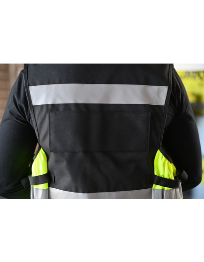 Kamizelka Taktyczna Odblaskowa Poliester White KX162-995356 (6)