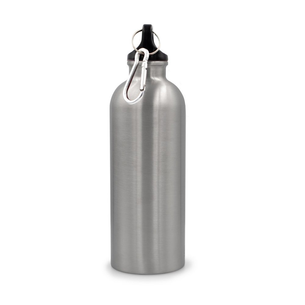 Butelka sportowa 500 ml z karabińczykiem | Brenda Srebrny VA099-32 (5)