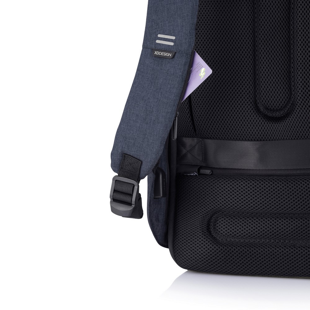 Bobby Hero XL plecak chroniący przed kieszonkowcami Niebieski P705.715 (17)