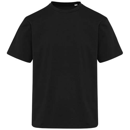 Lucas 280 g/m2 koszulka oversize unisex z bawełny organicznej z certyfikatem OCS  Czarny 3956290A (2)