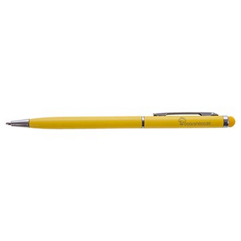 Długopis, touch pen | Dennis żółty V1637-08 (2)