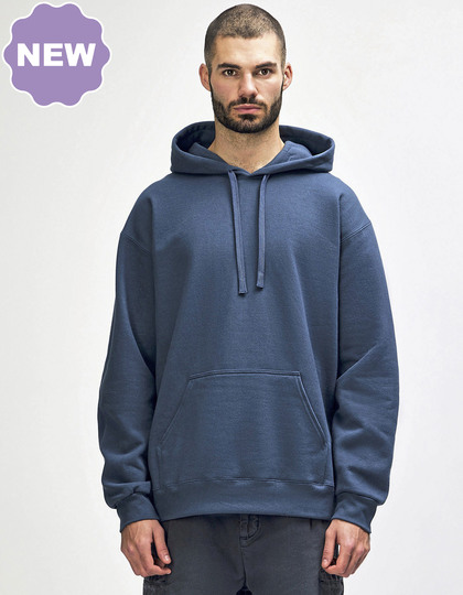 Bluza Klasyczna Bawełniana z Kapturem Blue Dusk G19500-994328 (1)