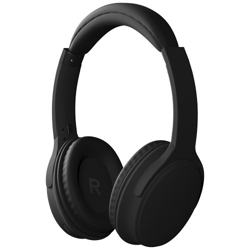 Słuchawki z podświetlanym logo bluetooth 5.0 - SCX.design E2 Czarny-Biały 1PX00600 (5)