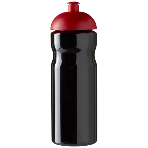 Bidon H2O Base® o pojemności 650 ml z wypukłym wieczkiem Czarny-Czerwony 21004714 (2)