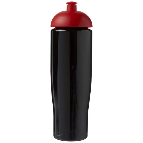 Bidon H2O Tempo® o pojemności 700 ml z wypukłym wieczkiem Czarny-Czerwony 21004214 (2)