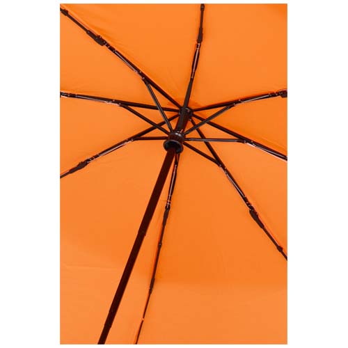 Renee – składany parasol 23 cale wyposażony w funkcję automatycznego otwierania i zamykania Pomarańczowy 13015931 (3)