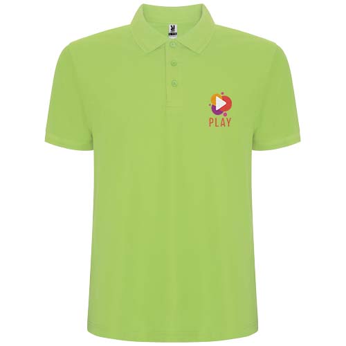 Pegaso Premium dziecięca koszulka polo z krótkim rękawem Mantis Green K66095JJ (1)