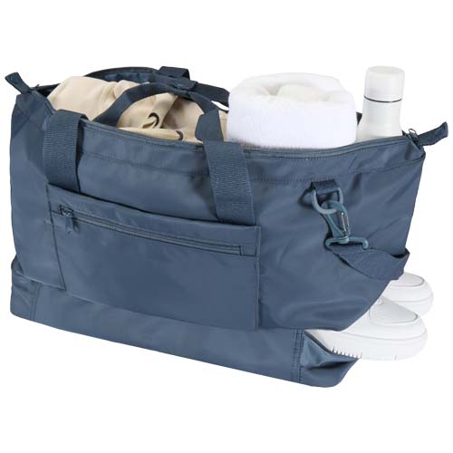 Trip Aware™, torba podróżna wykonana z materiałów z recyklingu, 42 l Szaroniebieski 12076355 (5)