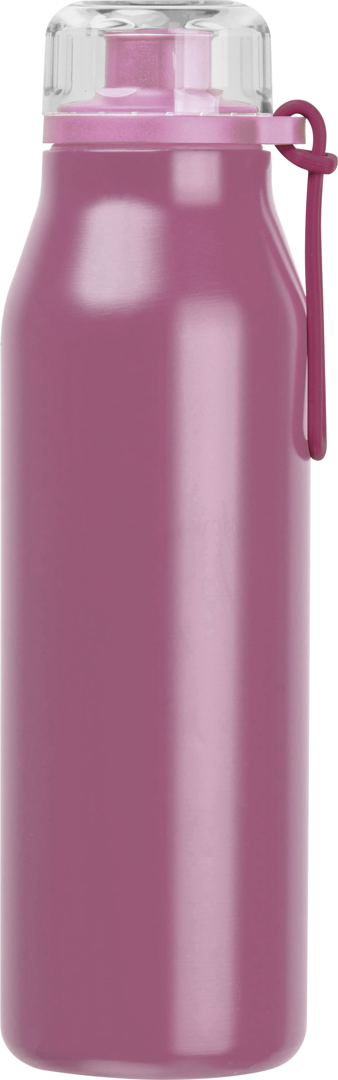 Butelka termiczna stalowa z recyklingu GRAND HAVEN MoLu 640 ml Różowy 534911 (3)