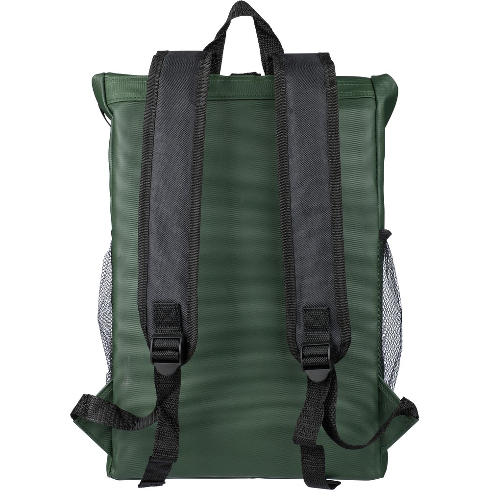 Zwijany plecak na laptopa 15" Zielony VA285-06 (3)