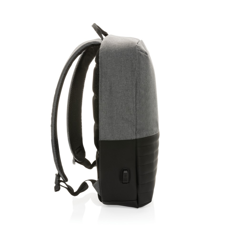 Plecak chroniący przed kieszonkowcami Swiss Peak AWARE™ RPET Szary P763.132 (3)