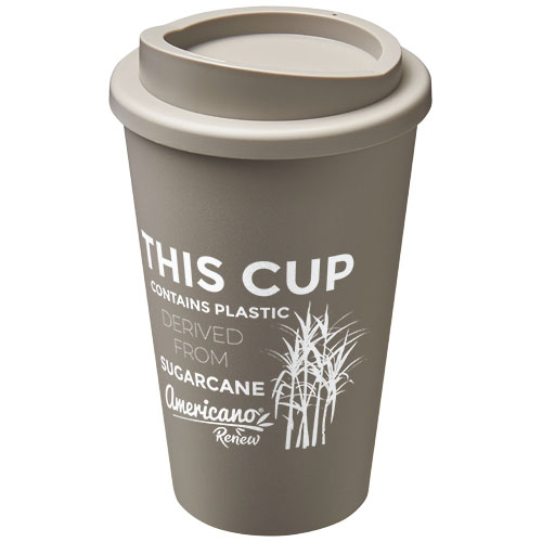 Kubek termiczny z serii Americano®­­ Renew o pojemności 350 ml Kamienny szary 21042682 (1)