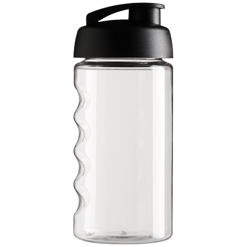 Bidon H2O Bop® o pojemności 500 ml z wieczkiem zaciskowym Przezroczysty-Czarny 21005000 (3)