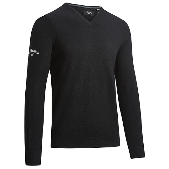 Sweter Męski Dekolt V Welniany Sportowy Black Onyx CW353-806385 (1)