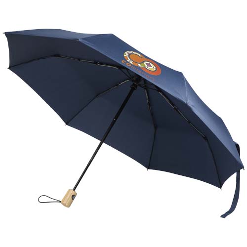 Renee – składany parasol 23 cale wyposażony w funkcję automatycznego otwierania i zamykania Granatowy 13015955 (1)