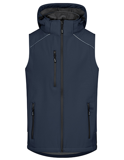 Kamizelka Męska Softshell Wodoodporna Navy E7840-495407 