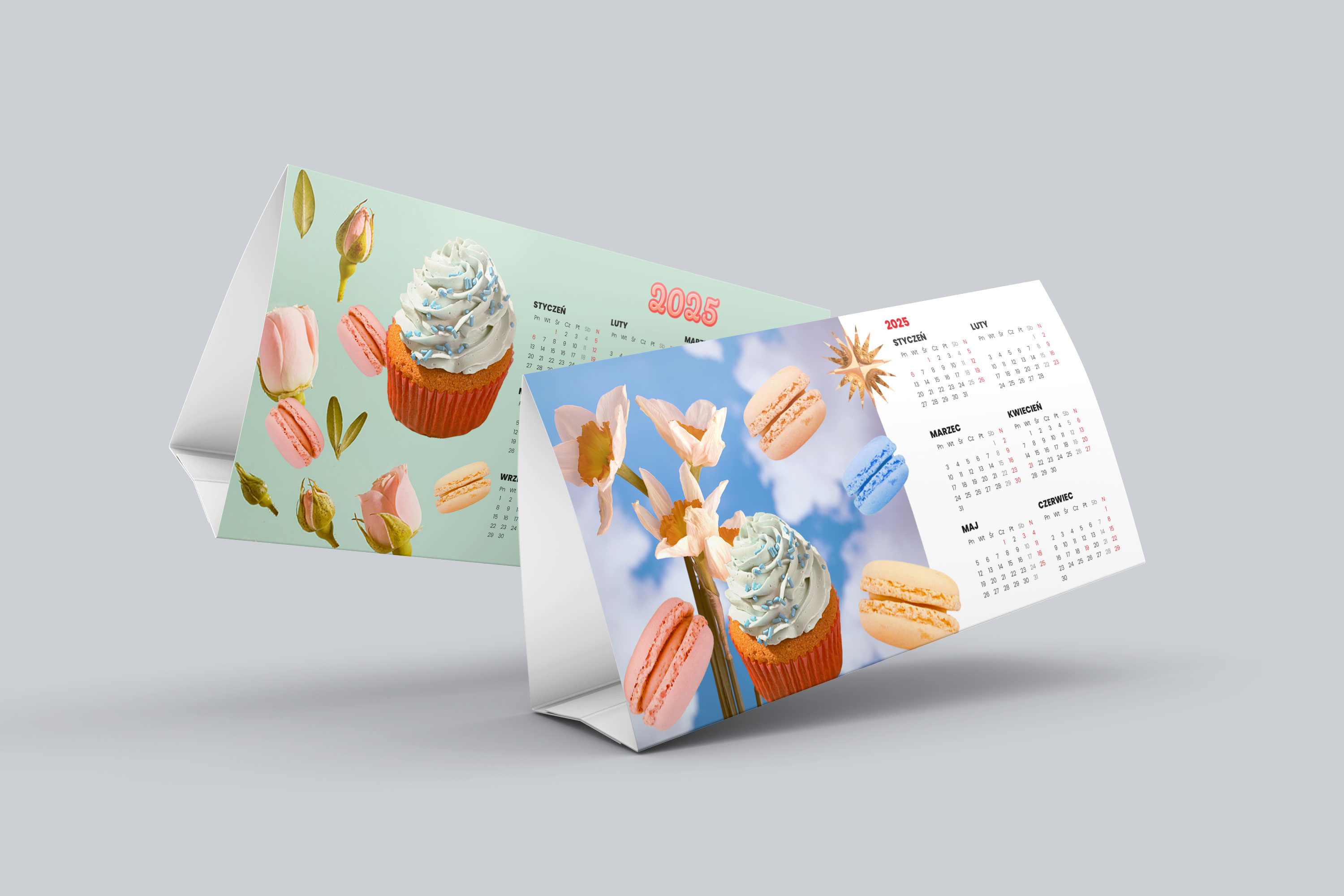 Gadżet reklamowy - 50x Kalendarz piramidka