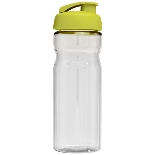 Bidon H2O Base® o pojemności 650 ml z wieczkiem zaciskowym Przezroczysty-Limonkowy 21004504 (3)