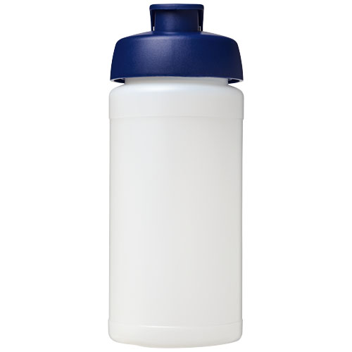 Bidon Baseline® Plus o pojemności 500 ml z wieczkiem zaciskowym Przezroczysty-Niebieski 21006817 (2)