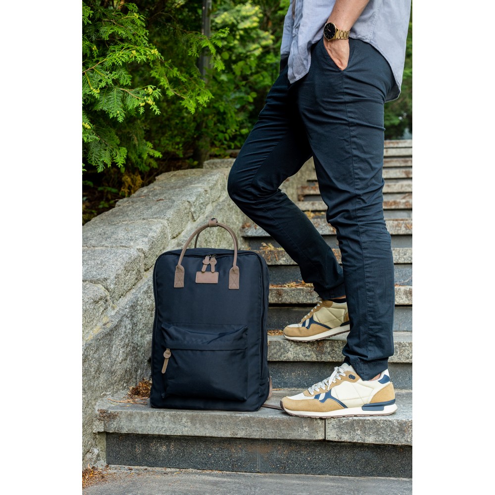 Plecak na laptopa 15,6" RPET B'RIGHT | Finlay Granatowy V0045-04 (8)
