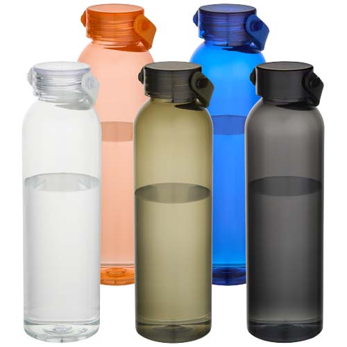Sky butelka na wodę o pojemności 630 ml z tworzyw sztucznych pochodzących z recyklingu, posiadająca certyfikat RCS  Królewski niebieski 10083653 (4)