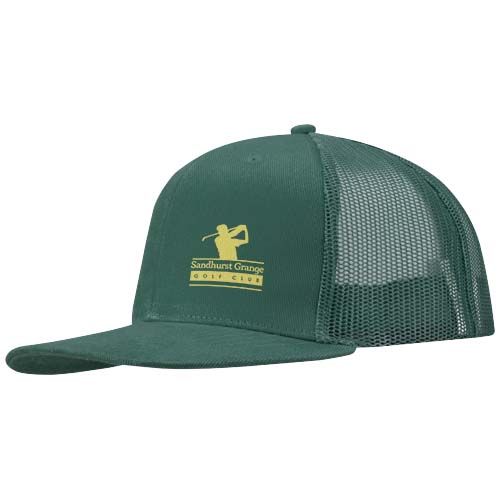 Drift Snapback 260 g/m2 czapka z 6 panelami Zieleń leśna 39572610 (1)
