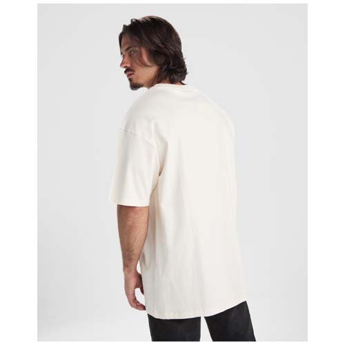 Koszulka Bull, unisex, oversize, z krótkim rękawem Pale Red R6560A25 (5)