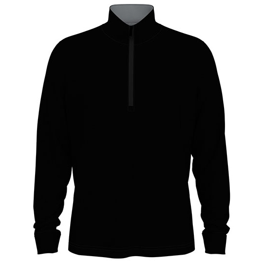Męska bluza z zamkiem 1/4 Caviar CW350-804460 (1)