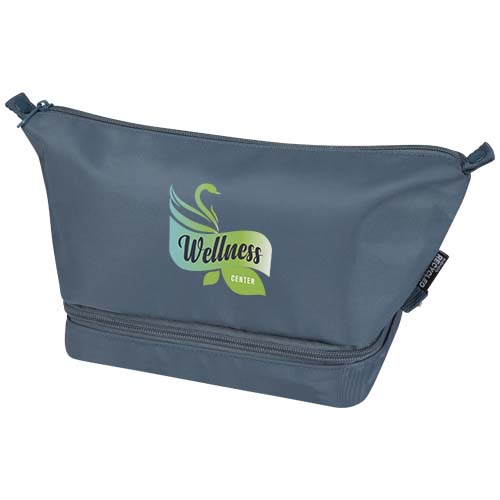 Trip Aware™, kosmetyczka podróżna wykonana z materiałów z recyklingu, 6 l Szaroniebieski 12076655 (1)
