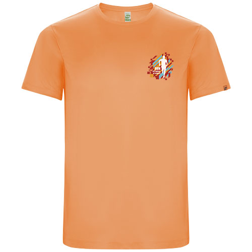 Imola sportowa koszulka męska z krótkim rękawem Fluor Orange R04273L1 (1)