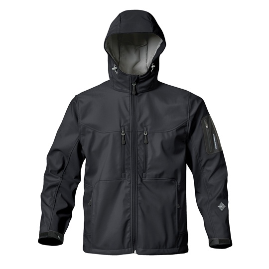 Męska kurtka softshell Black ST17-592141 