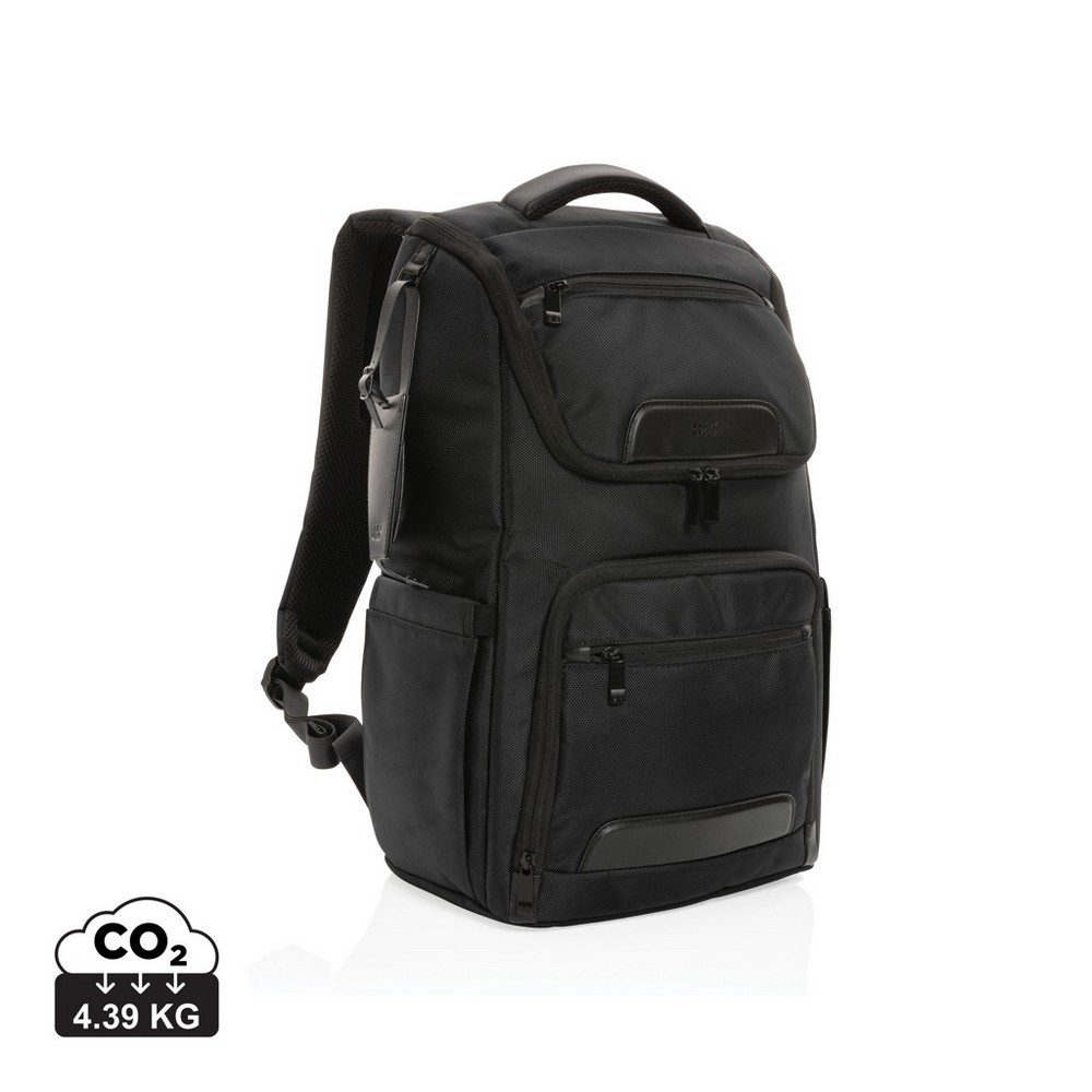 Plecak na laptopa Swiss Peak 15,6", ochrona RFID Czarny P762.881 (12)