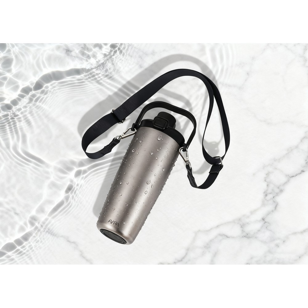 Kubek termiczny 600 ml Avira Ayala Silver P438.1102 (1)
