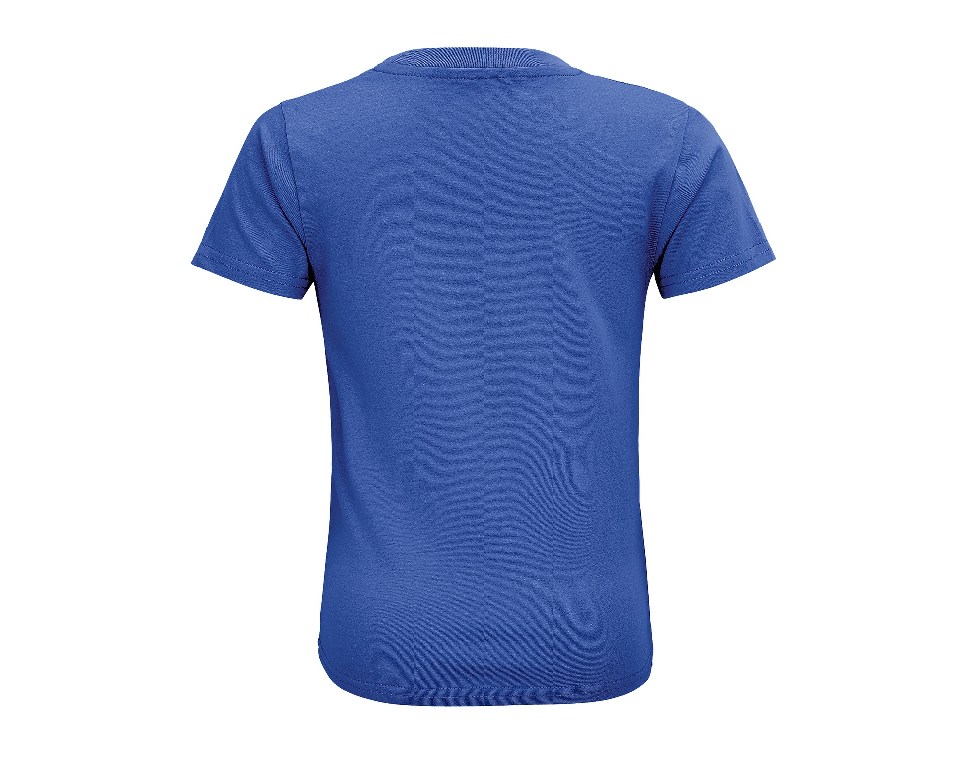 T-shirt Dziecięcy Krótki Rękaw Bawełna Organiczna Royal Blue 241 L03580-545000 (1)
