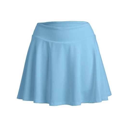 Spódnica Damska Sportowa z Szortami Oddychająca Dusky Blue RT797F-808212 