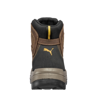 Buty do kostki męskie MS16 - ciemno brazowy Brazowy S16-1080419 (2)