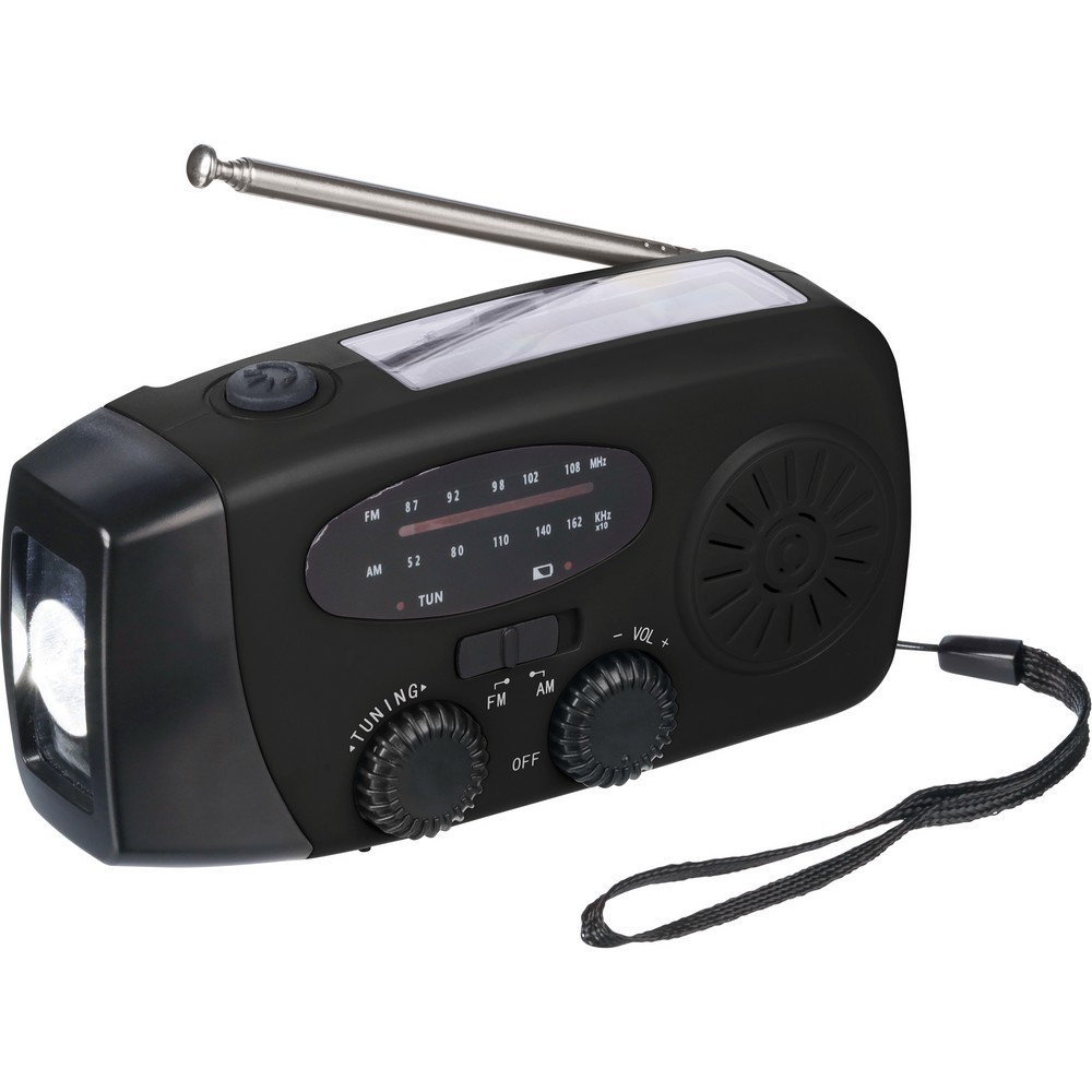 Radio survivalowe Czarny VB348-03 