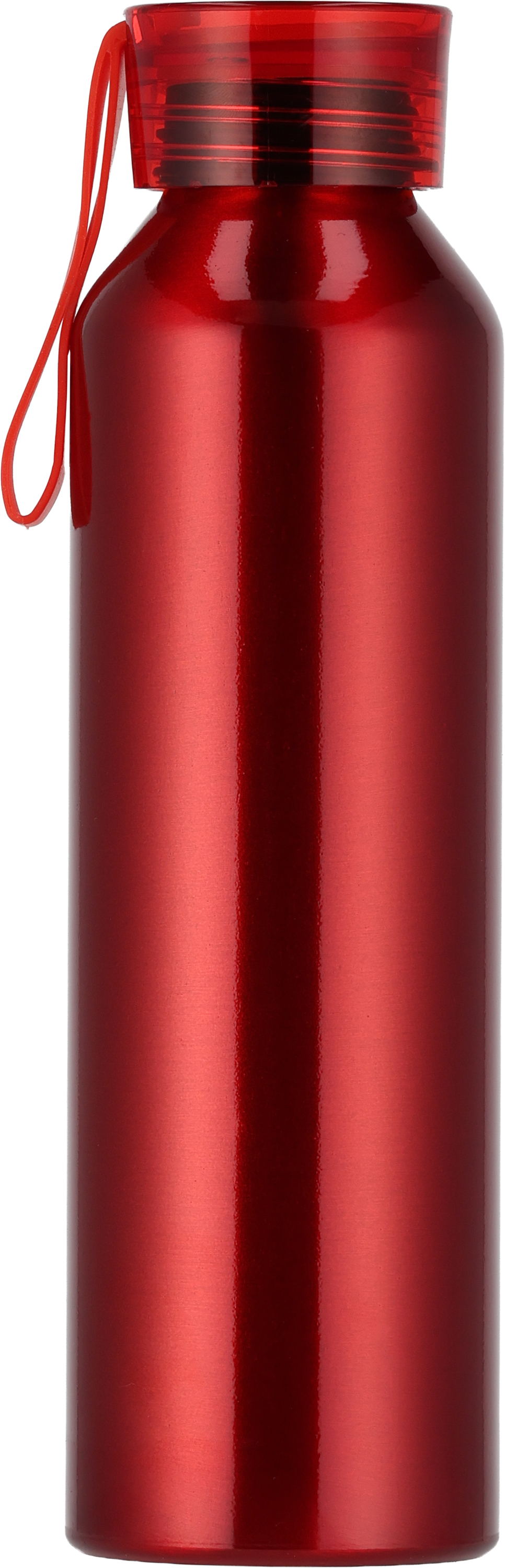 Butelka z aluminium z recyklingu CORK 600 ml Czerwony 424705 